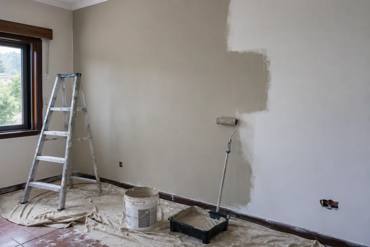 Pintura de interior — Santarém